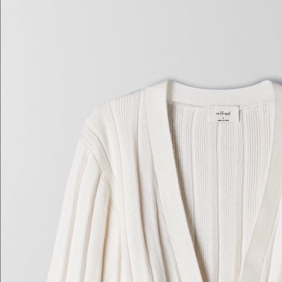 Plunge front cardigan - Picture 6 of 6